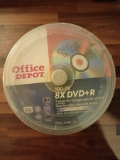 New Sealed 100 Pack Office Depot DVD+R 8x 4.7GB 120 min Spindle picture