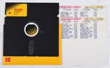 Vtg Kodak Computer Floppy Disk-Collectible, Untested, As-Is (Atari Antic Jul 88) picture
