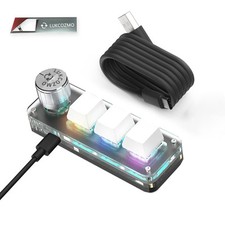 Macro Pad Macro Keyboard Programmable Keypad Customized 3-Key Mini Mechanical... picture