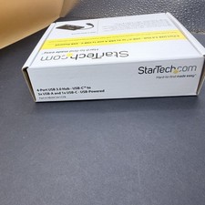 StarTech.com 4-Port USB 3.0 Hub, 1 USB-C + 3 USB-A, 5Gbps, Bus-Powered, New picture