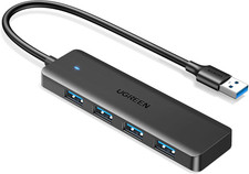 UGREEN USB 3.0 Hub, 4 Ports USB a Splitter Ultra-Slim USB Expander for Mouse picture