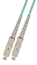 Direct Burial Outdoor SC 2 Strand Fiber Optic Cable 10GB Multimode 50/125 50M picture
