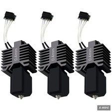 3 PCS P1S/P1P 0.4MM Upgraded Integrated Hotend Kit Hardened Steel Nozzle picture