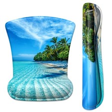 Mouse Pad Wrist Support Keyboard Wrist Rest Pad Ergonomic Mousepad Non-Slip M... picture
