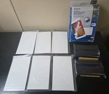 Sony SVM-F120P Color Print Pack DPP-F 4X6 120 Photo Sheets 2 Ink Cartridges New picture