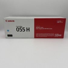 NEW, SEALED, Genuine Canon 055 H Cyan High Yield Toner Cartridge  (3019C001) picture