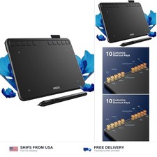 Graphics Drawing Tablet, UGEE S640 Digital Drawing Pad with 10 Hot Keys, 6.5x... picture