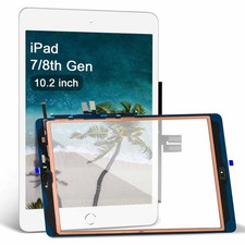 For iPad 7th | 8th Gen 10.2 Touch Screen Digitizer Glass Replacement Home Button picture