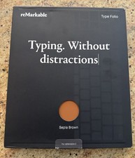 reMarkable 2 Type Folio Sepia Brown Keyboard rM 2 Paper Tablet US English NEW picture