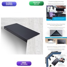 StarTech DSKCRNRSLV Clamp-On Steel Desk Corner Sleeve for L-Shaped/Corner picture