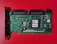 Dell 0OFP874 Adaptec Ultra DUAL Channel 320 SCSI FMS ROHS Card ASC-39320A picture