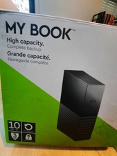 Western Digital My Book 10TB External HDD USB 3.0 Black WDBBGB0100HBK-NA picture