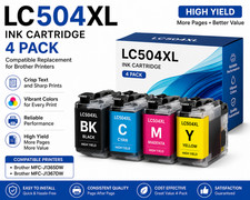 LC504XL Ink Cartridge Compatible Replacement for Brother LC504XL MFC-J1365DW MFC picture