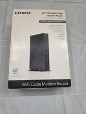 New NETGEAR AC1750 Dual Band WiFI Cable Modem Router + Extender picture