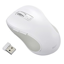 Digio2 Wireless, Quiet, 5-Button BlueLED Wireless Mouse, White picture