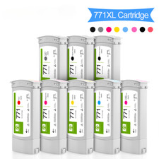 8PC For HP771 771XL Compatible Ink Cartridge For HP DesignJet Z6200 Z6600 Z6800 picture