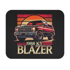 1988 Chevy K5 Blazer Mouse Pad Squarebody SUV Retro Sunset Desk Mat picture