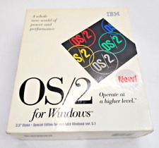 Vintage IBM OS/2 for Windows Version 3.1 on 3.5