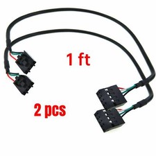 2pcs USB Cable 4 Pin to 9 Pin for NGFF PCI-e Desktop Converter Bluetooth Card picture