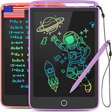 2 Pack LCD Writing Tablet, Colorful Screen Doodle Board 8.5 Inch Drawing Tablet  picture