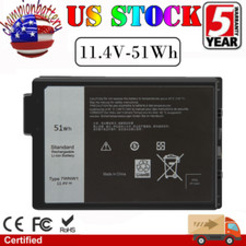 7WNW1 Laptop Battery for Latitude 5420 5424 7424 Rugged Series DMF8C GK3D3 picture