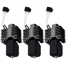 3PCS P1P/P1S Hotend Upgraded Integrated 0.4Mm Ceramic Assembled Extruder Prin... picture