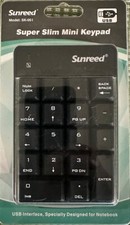 Sunreed 10-Key Numeric Keypad Portable Mini - USB Cord [NEW] picture