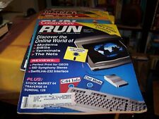 5 Vintage Commodore Computer Magazines, RUN and World picture