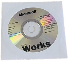 FACTORY SEALED Microsoft Works 7.0 New Old Stock HP Original Include picture
