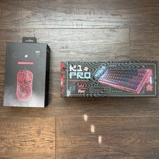 Keyboard GHOST K1 Pro PewDiePie, Glorious keycaps, GHOST wired PewDiePie Mouse picture