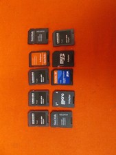 Lot Of 10 Micro SD To SD Memory Card Adapters Very Good 1001 picture