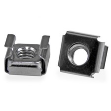 StarTech 100-Pack M6 Cage Nuts and Installation Tool for 19