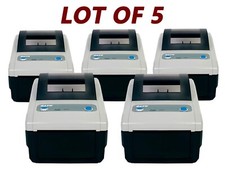 LOT OF 5 SATO CG412DT Direct Thermal Barcode Label Printer USB LAN No AC Adapter picture
