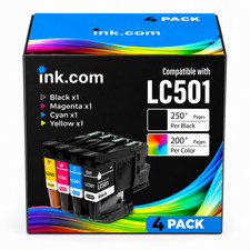 Ink .com LC501 Compatible Ink Cartridge for Brother MFC-J1260, J1360DW, J1410DW picture