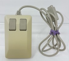 Commodore Tank Mouse 9 Pin - Amiga 500 600 1200 2000 2-Button Ball vtg Original picture