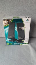 Logitech R-10 2.0 Channel Wired Computer Speakers Black Plug & Play picture