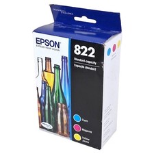 Epson T822520-S T822 3 - Pack Standard Capacity Multi Ink Cartridges exp 11/2028 picture