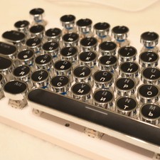104 Keys Circular Russian Keycaps ABS for Cherry MX 104 Layout Backlit Keyboard picture