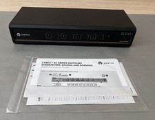 Vertiv Cybex SC 4 Port DP to DP DH Secure KVM Switch w/ DPP SC945DP 500-427-501 picture