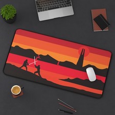 Star Wars Desk Mat | Mustafar Desk Mat | Star Wars Mouse Pad picture