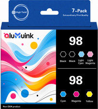 98 Ink Cartridges Combo Pack  Compatible for 700 710 725 730 800 LC/LM/C/M/Y/B picture