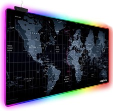 31.5'' x 15'' Extra Large Waterproof RGB Gaming Mouse Pad with 10 Lighting Modes picture