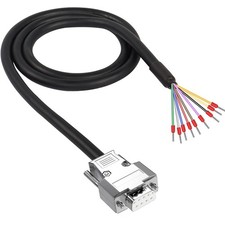 DB9 Female Connector Adapter Cable DSUB 9Pin RS232 RS485 Extension 22AWG picture