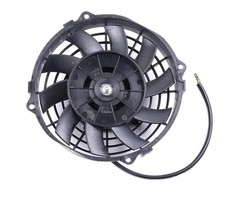Slim Fan Push Pull Electric Radiator Fan Air-Sucking Type Cooling & Mounting Kit picture