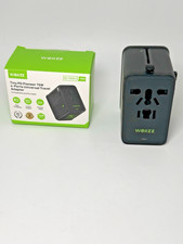 75W Tiny Universal Travel Adapter, GaN Fast Charging European Power Adapter...  picture