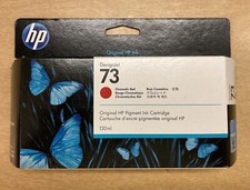 Genuine HP 73 CD951A Chromatic Red 130-ml Ink Cartridge DesignJet Z3200 EOW 2023 picture
