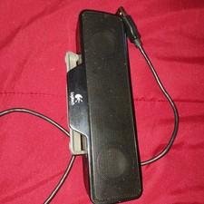 Logitech Z205 S-00094 USB Laptop Speaker AUX Portable Stereo Black picture