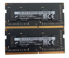 Micron 8GB (2 x 4GB) RAM MTA4ATF51264HZ-2G6E3 PC4-2666V-SC0-11 picture