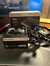 Thermaltake Smart Series 600W ATX 80 PLUS Power Supply, Black, 1 Fan picture
