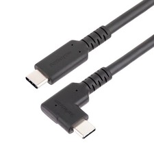 StarTech 6ft (2m) Rugged Right Angle USB-C Cable, USB 3.2 Gen 1 (5 Gbps), USB... picture